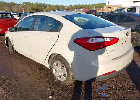 2015 Kia Forte Lx z USA, uszkodzony, nr VIN KNAFK4A6XF5411073